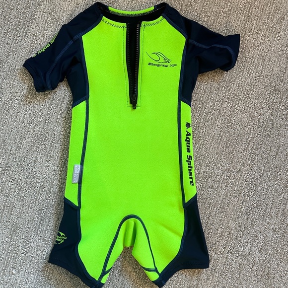 Aqua Sphere Toddler size 2 wetsuit / one piece rashguard - new without tags - Picture 11 of 12